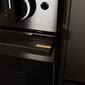 ZLINE 36 in. 5.2 cu. ft. Marino Gas Range with 6 Burner DuoPro™ Cooktop and Convection Gas Oven in Black Stainless Steel (PMGRB-36)