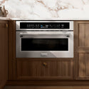 ZLINE 30 in. 1.6 cu. ft. Built-in Convection Microwave Oven in Stainless Steel with Speed and Sensor Cooking (MWO-30)