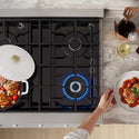 ZLINE 30 in. 4.2 cu. ft. Marino Gas Range with 4 Burner Cooktop and Convection Gas Oven in Stainless Steel (MGR30)