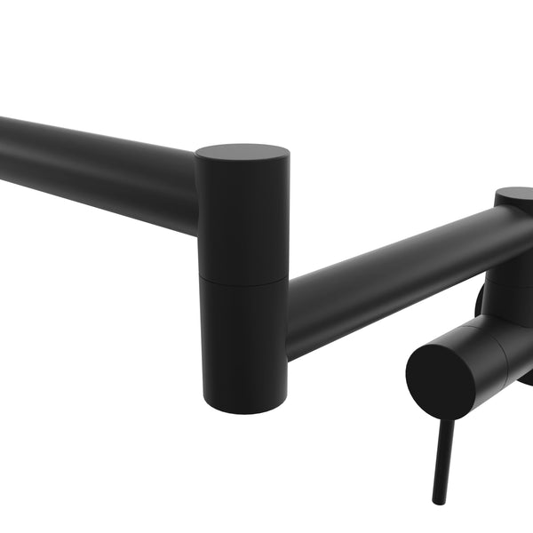ZLINE Gemini Pot Filler in Matte Black (GEM-FPF-MB)