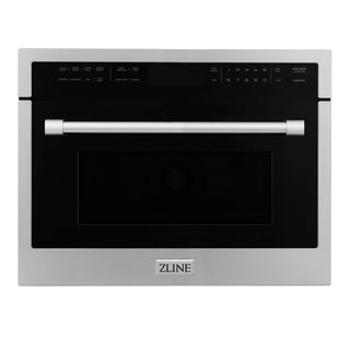 ZLINE 24" 1.6 cu ft. Built-in Convection Microwave Oven in Stainless Steel with Speed and Sensor Cooking (MWO-24)