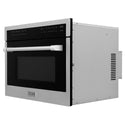 ZLINE 24 in. 1.6 cu. ft. Built-in Convection Microwave Oven in Stainless Steel with Speed and Sensor Cooking (MWO-24)