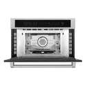 ZLINE 30 in. 1.6 cu ft. Built-in Convection Microwave Oven in Fingerprint Resistant Stainless Steel (MWO-30-SS)-Microwaves-MWO-30-SS ZLINE Kitchen and Bath