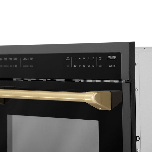 Autograph Edition Champagne Bronze Accent Handle and Black Stainless Steel Finish