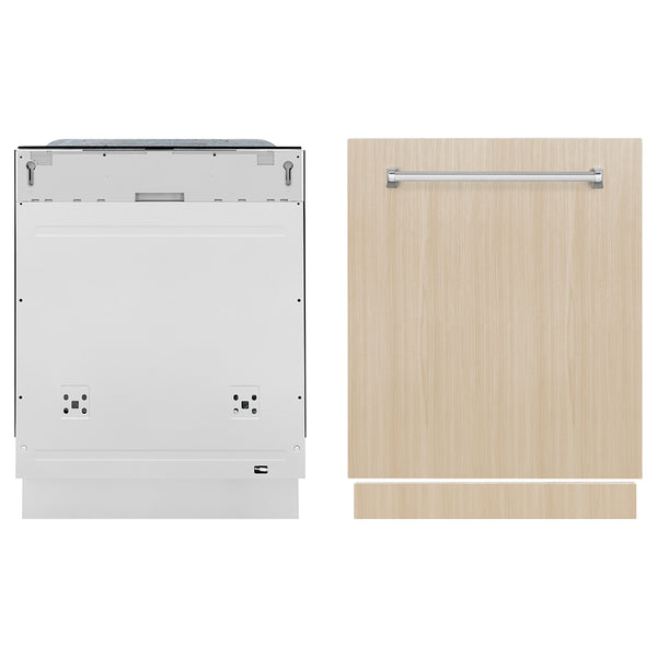 ZLINE 24 in. Monument Series 3rd Rack Dishwasher with Auto Door Open Drying, 44dBa, Panel Ready (DWMT-24)