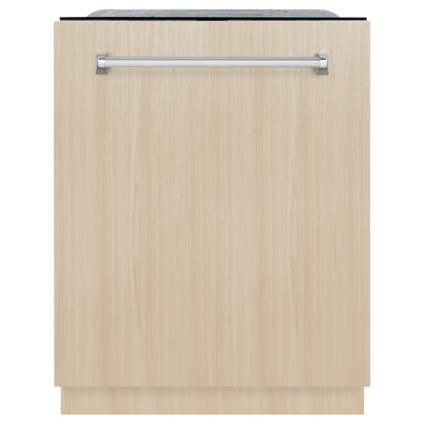 ZLINE 24 in. Monument Series 3rd Rack Dishwasher with Auto Door Open Drying, 44dBa, Panel Ready (DWMT-24)