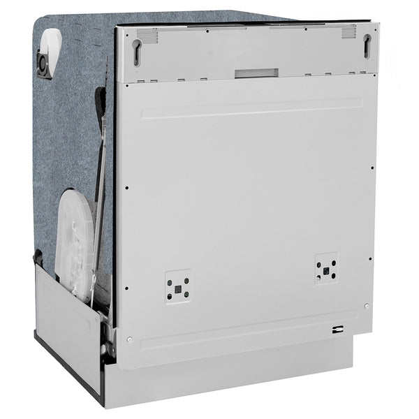 ZLINE 24 in. Monument Series 3rd Rack Dishwasher with Auto Door Open Drying, 44dBa, Panel Ready (DWMT-24)
