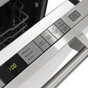 ZLINE 24 in. Monument Series 3rd Rack Dishwasher with Auto Door Open Drying, 44dBa, Stainless Steel Panel (DWMT-304-24)