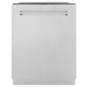 ZLINE 24 in. Monument Series 3rd Rack Dishwasher with Auto Door Open Drying, 44dBa, Stainless Steel Panel (DWMT-304-24)