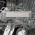 ZLINE 24 in. Monument Series 3rd Rack Dishwasher with Auto Door Open Drying, 44dBa, Hand Hammered Copper Panel (DWMT-HH-24)