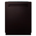 ZLINE 24 in. Monument Series 3rd Rack Dishwasher with Auto Door Open Drying, 44dBa, Oil Rubbed Bronze Panel (DWMT-ORB-24)