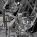 ZLINE 24 in. Monument Series 3rd Rack Dishwasher with Auto Door Open Drying, 44dBa, White Matte Panel (DWMT-WM-24)