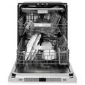 ZLINE Autograph Edition 24 in. Monument Series 3rd Rack Dishwasher with Auto Door Open Drying, 44dBa, Stainless Steel Panel with Champagne Bronze Handle (DWMTZ-304-24-CB)