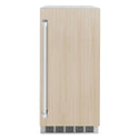 ZLINE 15 in. Touchstone Clear Cube Ice Maker with Drain Pump and Panel Ready Door (ICCDP-15)