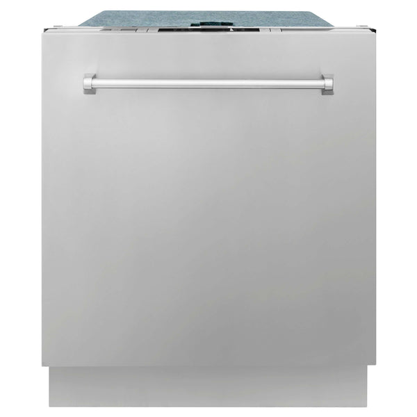 ZLINE 24" Stainless Steel Dishwasher front.
