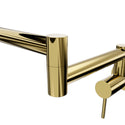 ZLINE Gemini Pot Filler in Polished Gold (GEM-FPF-PG)