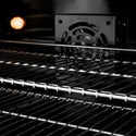 ZLINE 36 in. 5.2 cu. ft. Paramount Dual Fuel Range with 6 Burner Gas Cooktop and Electric Convection Oven in Black Satin Stainless Steel (SDRBS-36)