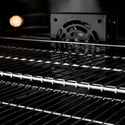 ZLINE Autograph Edition 36 in. 5.2 cu. ft. Paramount Dual Fuel Range with 6 Burner DuoPro™ Cooktop and Electric Convection Oven in Black Satin Stainless Steel and Polished Gold Accents (PSDRBSZ-36-G)
