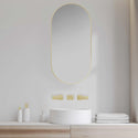 ZLINE Bliss Wall Mount Bath Faucet (BLS-BFW) in a luxury bathroom.