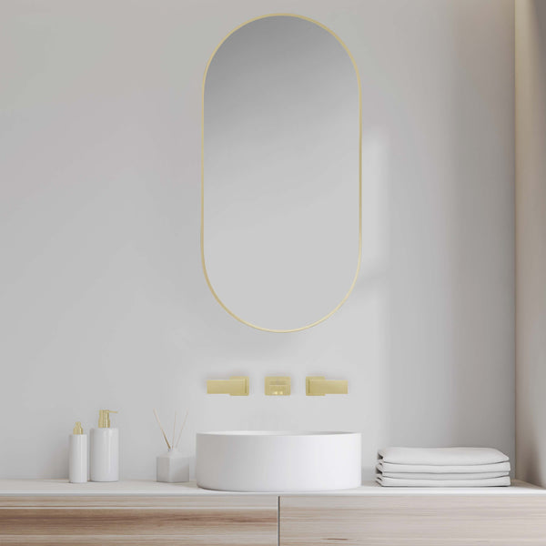 ZLINE Bliss Wall Mount Bath Faucet (BLS-BFW) in a luxury bathroom.