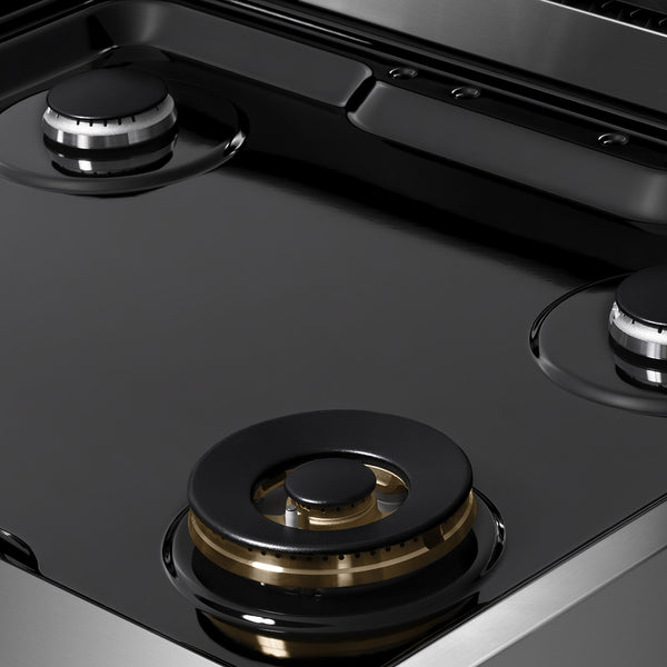 ZLINE 30 in. Classic Gas Rangetop with 4 Burners and Porcelain Cooktop in Stainless Steel (RT30)