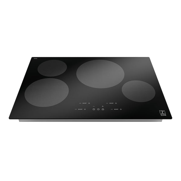 ZLINE 30 in. Induction Cooktop with 4 burners (RCIND-30)-Cooktops-RCIND-30 ZLINE Kitchen and Bath