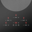 ZLINE 36 in. Induction Cooktop with 5 burners (RCIND-36) control panel close up.