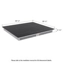 ZLINE 24 in. Induction Cooktop with Anti-Scratch Glass and 3 Elements (FCIND-24)