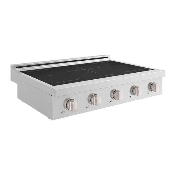 ZLINE 36 in. Paramount Induction Rangetop with 5 Element Cooktop in Stainless Steel (SINRT36)