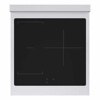 ZLINE Autograph Edition 24 in. 3.2 cu. ft. Marino Induction Range with 3 Element Cooktop and Electric Convection Oven in Satin Stainless Steel with Polished Gold Accents (MINRSZ-24-G)