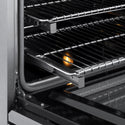 ZLINE 30 in. 4.2 cu. ft. Marino Dual Fuel Range with 4 Burner DuoPro™ Cooktop and Electric Convection Oven in Satin Stainless Steel (PMDRS-30)