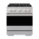ZLINE 30 in. 4.2 cu. ft. Marino Gas Range with 4 Burner Cooktop and Convection Gas Oven in Satin Stainless Steel (MGRS-30)
