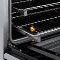 ZLINE 30 in. 4.2 cu. ft. Marino Dual Fuel Range with 4 Burner DuoPro™ Cooktop and Electric Convection Oven in Stainless Steel (PMDR30)