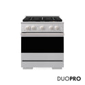 ZLINE 30 in. 4.2 cu. ft. Marino Dual Fuel Range with 4 Burner DuoPro™ Cooktop and Electric Convection Oven in Stainless Steel (PMDR30)