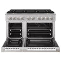 ZLINE 48 in. 6.7 cu. ft. Marino Dual Fuel Range with 8 Burner DuoPro™ Cooktop and Dual Ovens in Stainless Steel (PMDR48)