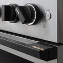 ZLINE Autograph Edition 48 in. 6.7 cu. ft. Marino Dual Fuel Range with 8 Burner DuoPro™ Cooktop and Dual Ovens in Stainless Steel and Matte Black Accents (PMDRZ-48-MB)