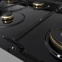 ZLINE 48 in. 6.7 cu. ft. Marino Double Oven Gas Range in Stainless Steel with 8 Brass Burners (MGR-BR-48)