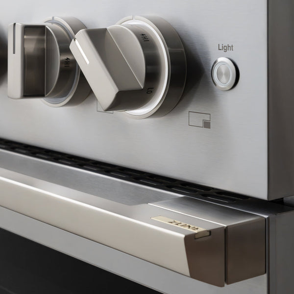 ZLINE 30 in. 4.2 cu. ft. Marino Gas Range with 4 Burner DuoPro™ Cooktop and Convection Gas Oven in Stainless Steel (PMGR30)