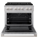ZLINE 36 in. 5.2 cu. ft. Marino Gas Range with 6 Burner DuoPro™ Cooktop and Convection Gas Oven in Stainless Steel (PMGR36)