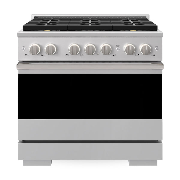 ZLINE 36 in. 5.2 cu. ft. Marino Gas Range with 6 Burner DuoPro™ Cooktop and Convection Gas Oven in Stainless Steel (PMGR36)