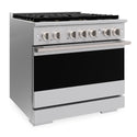 ZLINE 36 in. 5.2 cu. ft. Marino Gas Range with 6 Burner DuoPro™ Cooktop and Convection Gas Oven in Stainless Steel (PMGR36)