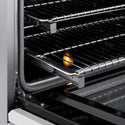 ZLINE Autograph Edition 36 in. 5.2 cu. ft. Marino Gas Range with 6 Burner DuoPro™ Cooktop and Convection Gas Oven with White Matte Door and Matte Black Accents (PMGRZ-WM-36-MB)