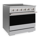 ZLINE 36 in. 5.2 cu. ft. Marino Induction Range with 5 Element Cooktop and Electric Convection Oven in Stainless Steel (MINR36)