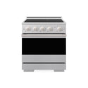 ZLINE 30 in. 4.2 cu. ft. Marino Induction Range with 4 Element Cooktop and Electric Convection Oven in Satin Stainless Steel (MINRS-30)