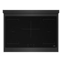 ZLINE Autograph Edition 36 in. Paramount Induction Rangetop with 5 Element Cooktop in Black Stainless Steel and Champagne Bronze Accents (SINRTBZ-36-CB)