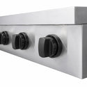 ZLINE Autograph Edition 30 in. Paramount Induction Rangetop with 4 Element Cooktop in Stainless Steel and Matte Black Accents (SINRTZ-30-MB)