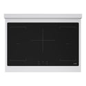 ZLINE Autograph Edition 36 in. Paramount Induction Rangetop with 5 Element Cooktop in Stainless Steel and Matte Black Accents (SINRTZ-36-MB)