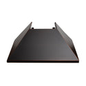 30" Ducted Fingerprint Resistant Stainless Steel Range Hood with Oil Rubbed Bronze Shell (8654ORB-30)