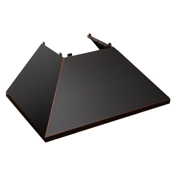 36" Ducted Fingerprint Resistant Stainless Steel Range Hood with Oil Rubbed Bronze Shell (8654ORB-36)