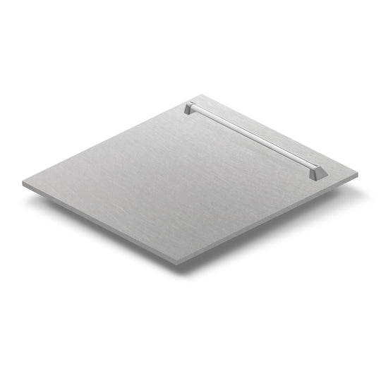 ZLINE 24" Monument Dishwasher Panel in Fingerprint Resistant Stainless Steel with Traditional Handle (DPMT-SN-24)